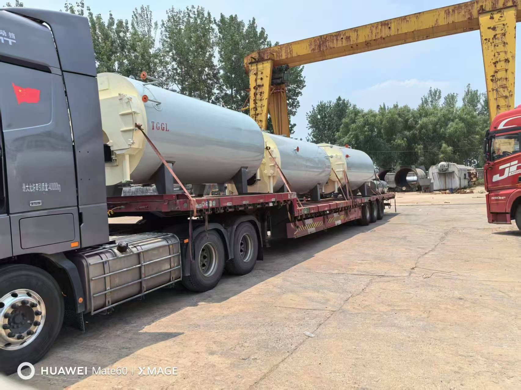 太鍋鍋爐發(fā)貨